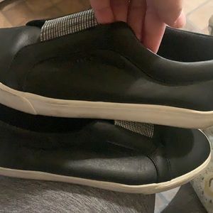 Beautiful women slip on sneakers